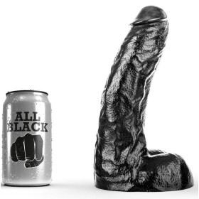 ALL BLACK DONG 25,5 CM - Pas Cher, Discret, Haute Qualité