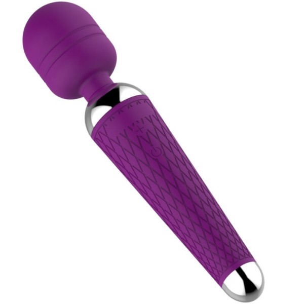 ARMONY - MASAJEADOR DE CABEZA FLEXIBLE Y VIBRADOR VIOLETA MASAJEA