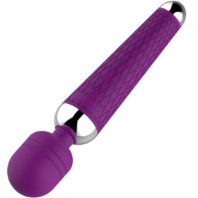 ARMONY - MASAJEADOR DE CABEZA FLEXIBLE Y VIBRADOR VIOLETA MASAJEA