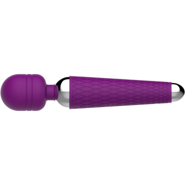 ARMONY - MASAJEADOR DE CABEZA FLEXIBLE Y VIBRADOR VIOLETA MASAJEA
