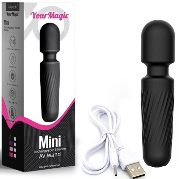 ARMONY - YOUR MAGIC MASSEUR & VIBRATEUR RECHARGEABLE 10 VIBRATIONS NOIR ARMONY MASSAGERS