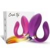 ARMONY - VIBRADOR CRESCENTE PARA CASAIS CONTROLE REMOTO ROXO ARMONY PARA CASAIS