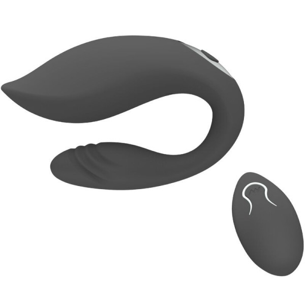 ARMONY - MARTHA VIBRADOR PARA CASAIS CONTROLE REMOTO PRETO ARMONY PARA CASAIS