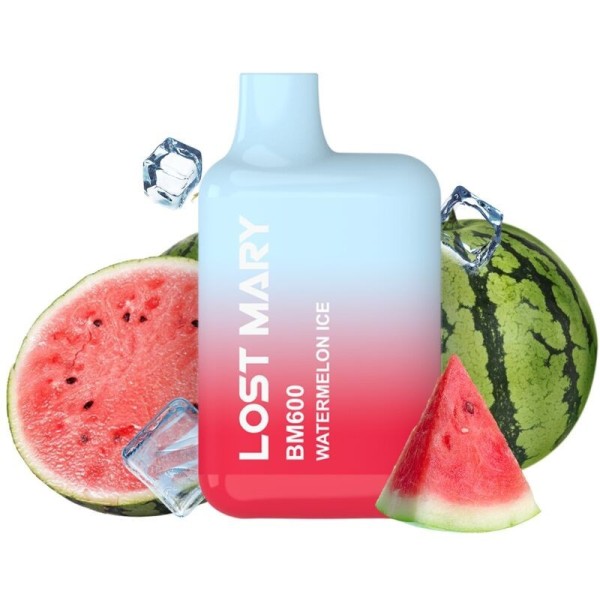 LOST MARY - BM600 VAPER NICOTINE 2% JETABLE GLACE PASTÈQUE LOST MARY
