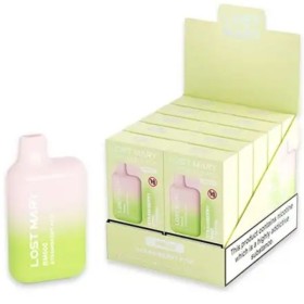 LOST MARY - (PACK PROFESSIONNEL EXPOSANT -10 UNITÉS) BM600 NICOTINE VAPER 2% JETABLE FRAISE KIWI LOST MARY