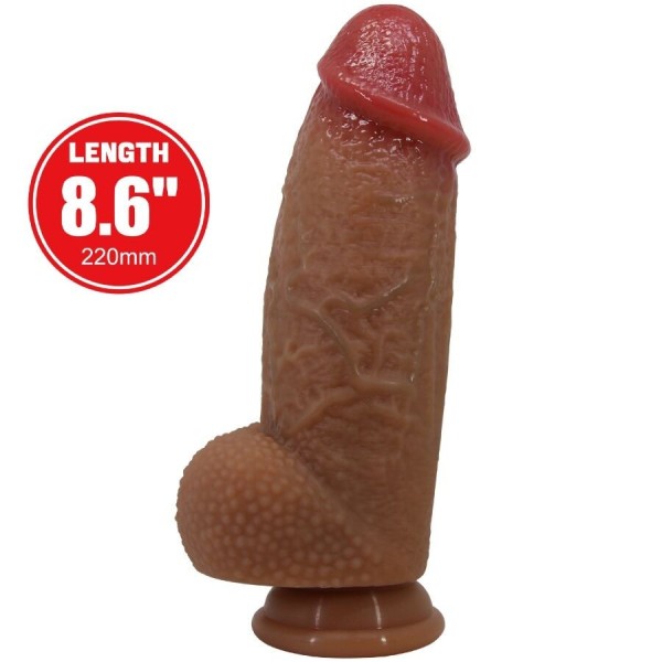 PRETTY LOVE - GODE ULTRA RÉALISTE ACHILLE 22 CM PRETTY LOVE HIGH GRADE