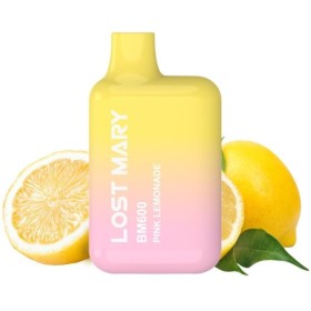 LOST MARY - BM600 VAPER NICOTINE 2% JETABLE LIMONADE ROSE LOST MARY
