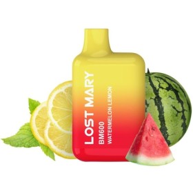 LOST MARY - BM600 VAPER NICOTINE 2% JETABLE PASTÈQUE CITRON LOST MARY