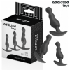 ADDICTED TOYS - LOT DE 3 PLUG ANAL MODÈLE 1 ADDICTED TOYS