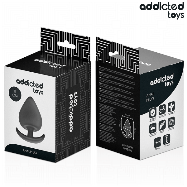 ADDICTED TOYS - PLUG ANAL TAMAÑO XXL 11 CM ADDICTED TOYS