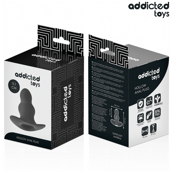ADDICTED TOYS - PLUG ANAL HUECO TALLA L 11,1 CM ADDICTED TOYS