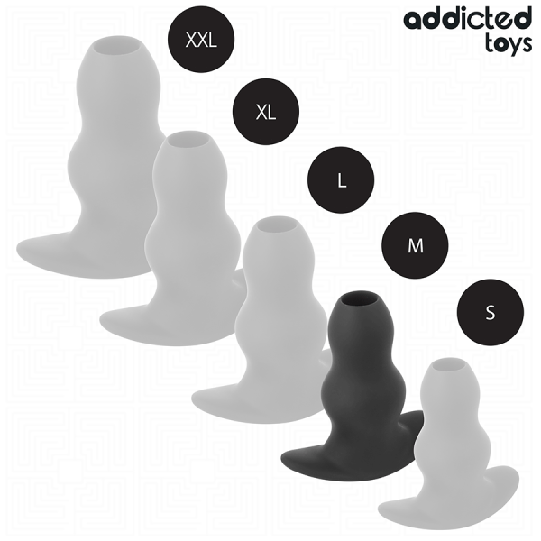 ADDICTED TOYS - PLUG ANAL HUECO TALLA M 9,6 CM ADDICTED TOYS