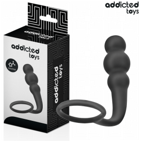 VICIADO BRINQUEDOS - PLUG ANAL COM ANEL MODELO 1 VICIADO BRINQUEDOS