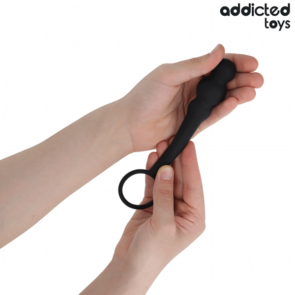 ADDICTED TOYS - PLUG ANAL CON ANILLO MODELO 1 ADDICTED TOYS