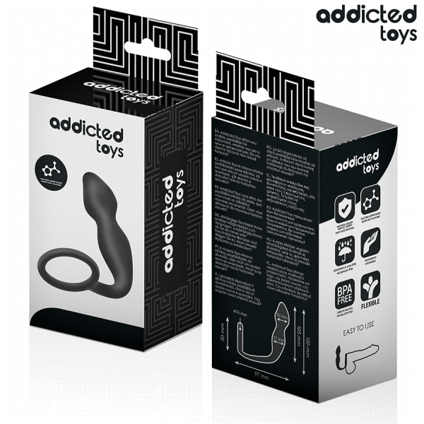 ADDICTED TOYS - PLUG ANAL CON ANILLO MODELO 2 ADDICTED TOYS