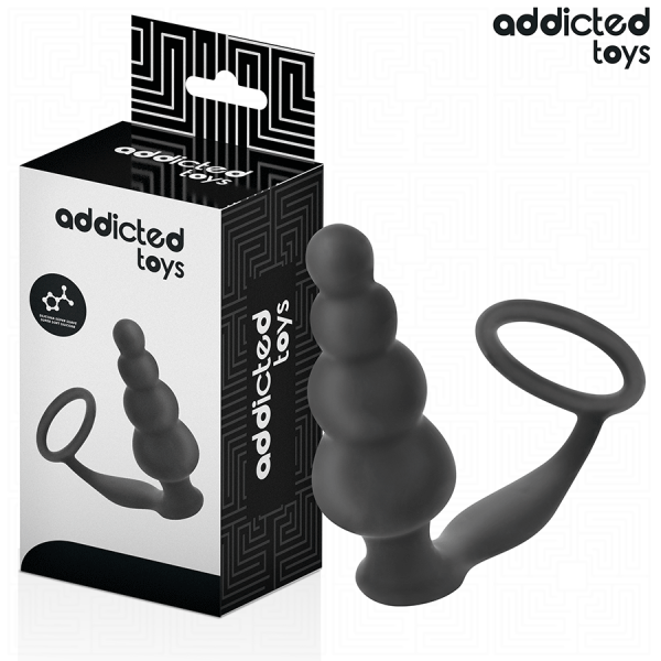 ADDICTED TOYS - PLUG ANAL CON ANILLO MODELO 5 ADDICTED TOYS