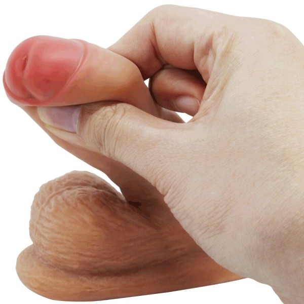 PRETTY LOVE - WARNELL GODE ULTRA RÉALISTE ET ÉLASTIQUE 9,5 CM MULATO PRETTY LOVE