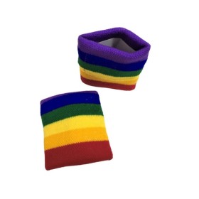 PRIDE - BILLETERA RECTANGULAR CON BANDERA ARCO IRIS PRIDE