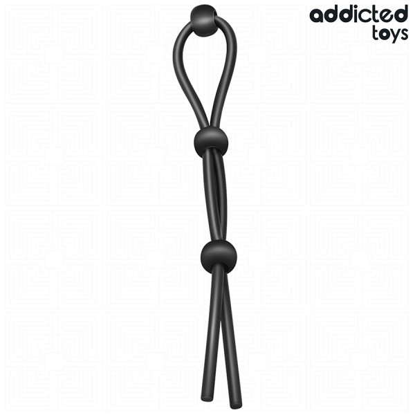 ADDICTED TOYS - CORDE EN SILICONE POUR LE PÉNIS À TRIPLE BOUCLE ADDICTED TOYS