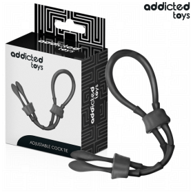 ADDICTED TOYS - CUERDA DE SILICONA AJUSTABLE PARA EL PENE ADDICTE