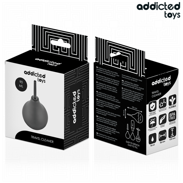 ADDICTED TOYS - NETTOYANT ANAL DE VOYAGE TAILLE S 90 ML ADDICTED TOYS