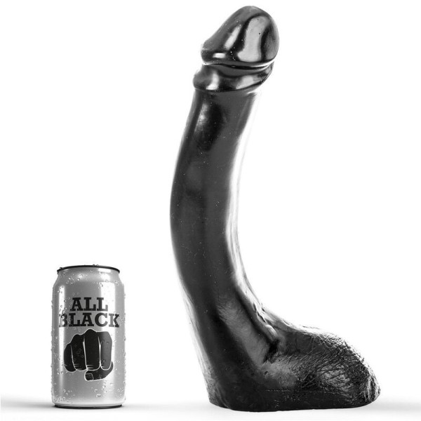 ALL BLACK - GODE 29 CM FISTING ALL BLACK - Pénis réalistes