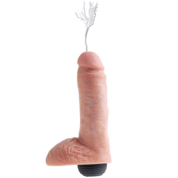 KING COCK - PÉNIS ÉJACULATEUR NATUREL RÉALISTE 20.32 CM KING COCK
