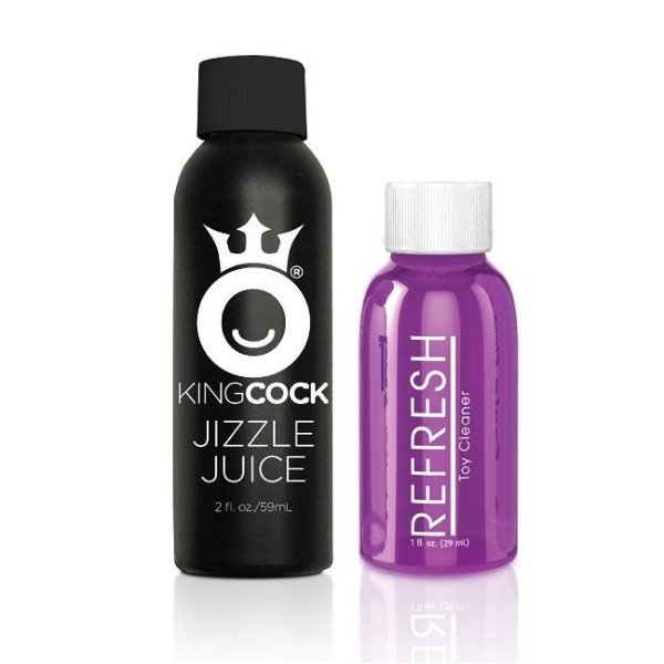 KING COCK - PÉNIS ÉJACULATEUR NATUREL RÉALISTE 20.32 CM KING COCK