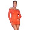 CHILIROSE - CR 4859 ROBE MINI ORANGE L CHILIROSE DRESSES - Robes sexy