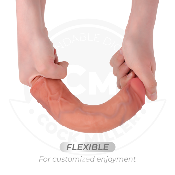 COCK MILLER - GODE RÉALISTE AVEC VENTOUSE ET TÉLÉCOMMANDE VIBRATIONS 20,5 CM COCK MILLER