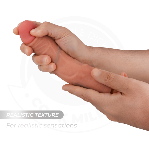 COCK MILLER - GODE HYPER-RÉALISTE À VENTOUSE ET À POUSSÉE AVEC TÉLÉCOMMANDE 21,5 CM COCK MILLER