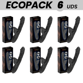 ECOPACKS 6 UNIDADES - IBIZA VIBRADOR Y ESTIMULADOR DE CLITORIS CO