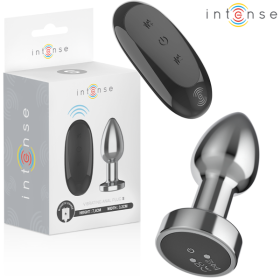 INTENSE - PLUG ANAL 10 VIBRATIONS MÉTAL AVEC TÉLÉCOMMANDE S INTENSE ANAL TOYS