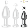 INTENSE - PLUG ANAL 10 VIBRATIONS MÉTAL AVEC TÉLÉCOMMANDE S INTENSE ANAL TOYS