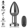 INTENSE - PLUG ANAL 10 VIBRATIONS MÉTAL AVEC TÉLÉCOMMANDE M INTENSE ANAL TOYS