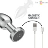 INTENSE - PLUG ANAL 10 VIBRACIONES METÁLICAS CON MANDO A DISTANCI