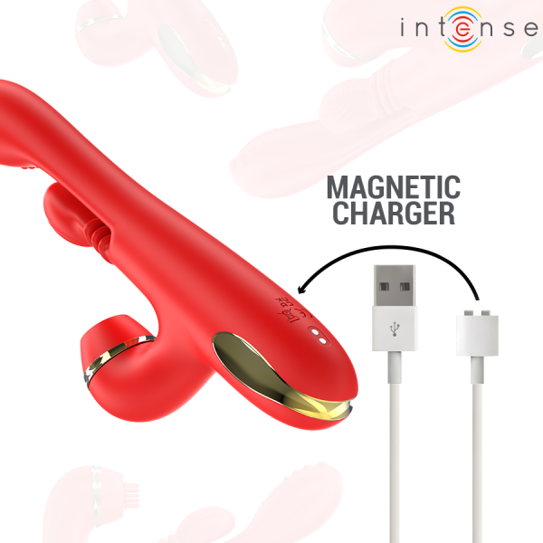 INTENSE - ESTIMULADOR DE CLITORIS MULTIFUNCIÓN KATY 4 CABEZALES I