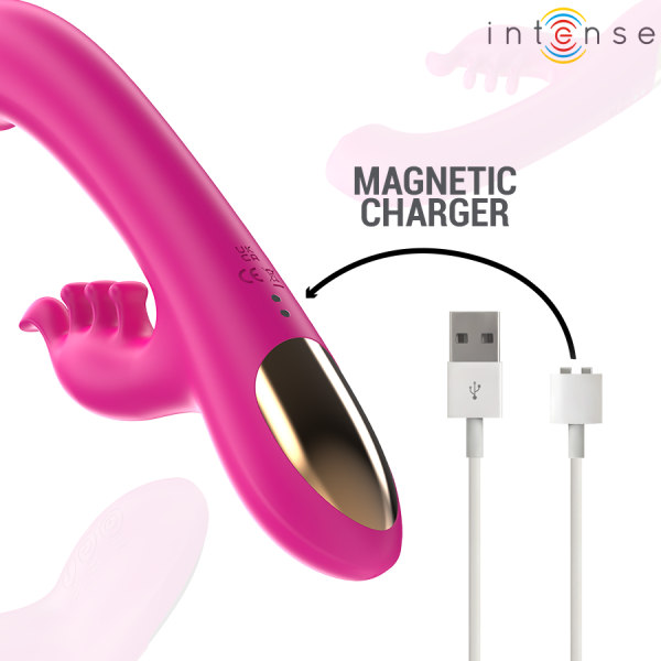 INTENSE - CHRISTINA VIBRADOR CONEJO MULTIFUNCIÓN 22,5 CM ROSA INT