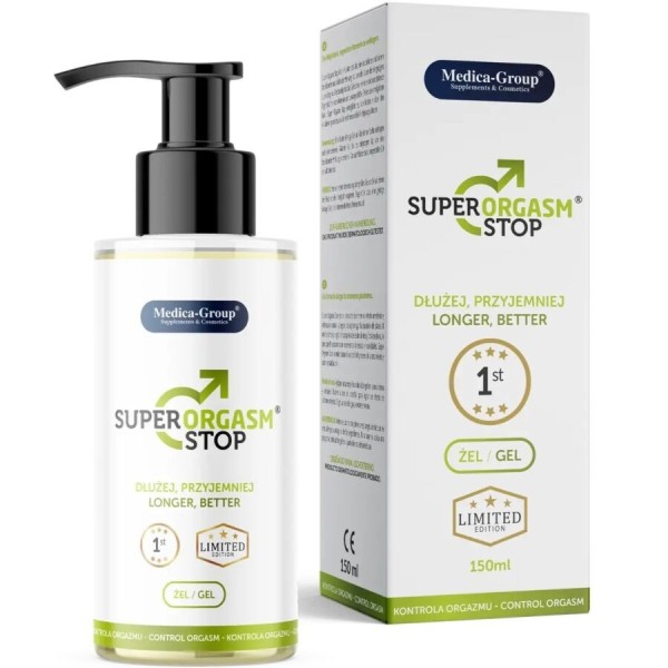 MEDICA GROUP - SUPER ORGASM STOP GEL ÍNTIMO HOMBRE 150 ML MEDICA 