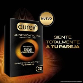 DUREX - ULTRA FINO PLUS CONEXIÓN TOTAL SIN LÁTEX 20 UNIDADES COND