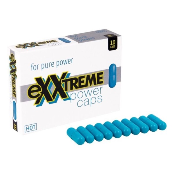 HOT - EXXTREME POWER CAPS 10 PCS HOT - Pastillas para hombres