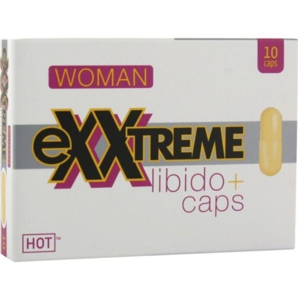 HOT - EXXTREME LIBIDO CAPS MULHERES 10 PCS HOT - Comprimidos para mulheres