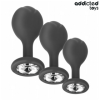 ADDICTED TOYS - SET DE 3 PLUG ANAL CON JOYA ADDICTED TOYS