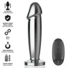 INTENSE - PLUG ANAL 10 VIBRATIONS GODE MÉTALLIQUE AVEC TÉLÉCOMMANDE S INTENSE ANAL TOYS