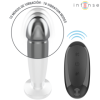 INTENSE - PLUG ANAL 10 VIBRATIONS GODE MÉTALLIQUE AVEC TÉLÉCOMMANDE M INTENSE ANAL TOYS