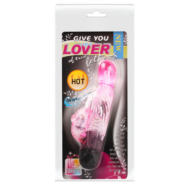 Vibromasseur Rabbit Rose - 10 Modes | Livraison Discrète et Pas Cher