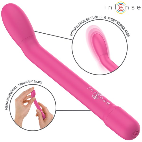 INTENSE - STIMULATEUR POINT G ROSE INTENSE FUN