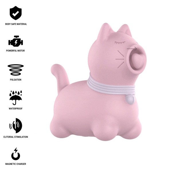 INTENSE - STIMULATEUR DE CLITORIS POUR CHIOT ROSE INTENSE FUN