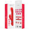 INTENSO - VIBRADOR LELE MULTIFUNÇÃO ROTATIVO E OSCILANTE E ESTIMULANTE VERMELHO INTENSO DIVERSÃO