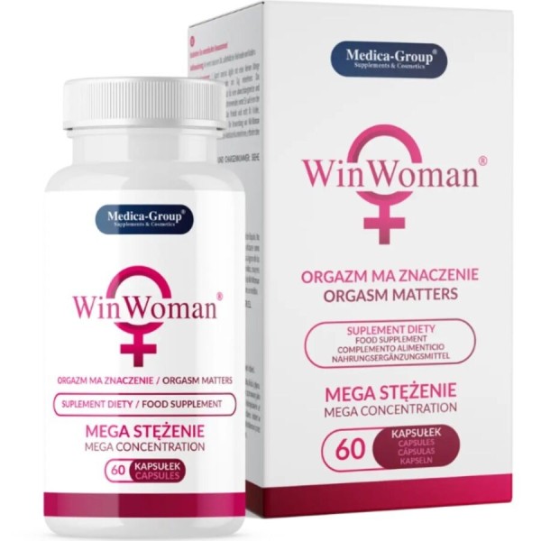 MEDICA GROUP - WIN WOMAN AUGMENTATION DE LA LIBIDO 60 CAPSULES MEDICA GROUP